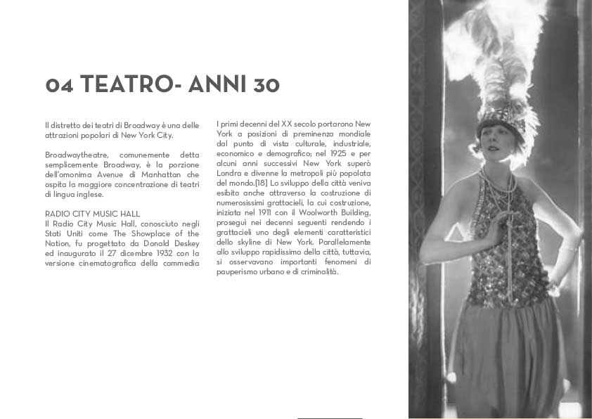 Broadway Font City - Teatro anni 30 Broadway Font City - Teatro anni 30